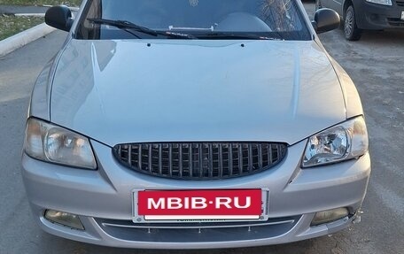 Hyundai Accent II, 2007 год, 350 000 рублей, 11 фотография