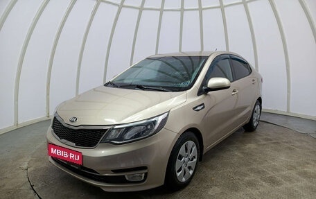 KIA Rio III рестайлинг, 2015 год, 1 090 000 рублей, 1 фотография