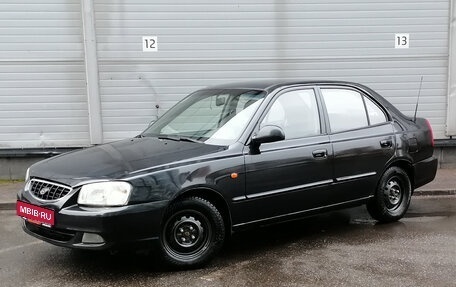 Hyundai Accent II, 2008 год, 129 000 рублей, 1 фотография