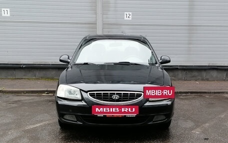 Hyundai Accent II, 2008 год, 129 000 рублей, 2 фотография