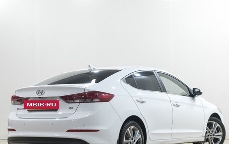 Hyundai Elantra VI рестайлинг, 2017 год, 1 679 000 рублей, 7 фотография