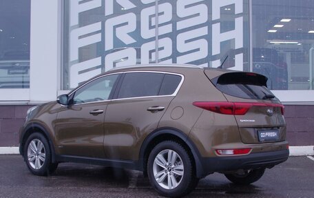KIA Sportage IV рестайлинг, 2016 год, 1 990 000 рублей, 2 фотография