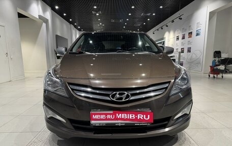Hyundai Solaris II рестайлинг, 2014 год, 860 000 рублей, 2 фотография
