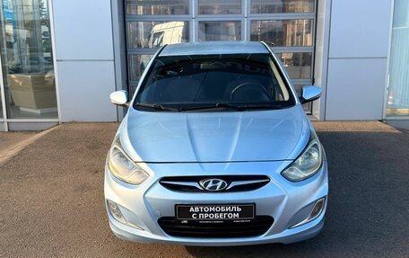 Hyundai Solaris II рестайлинг, 2011 год, 595 000 рублей, 2 фотография