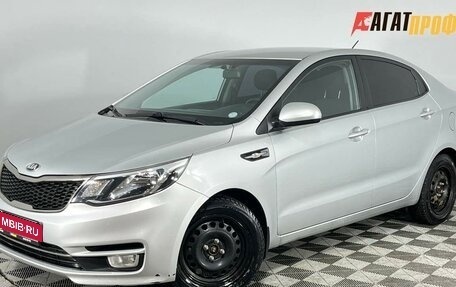 KIA Rio III рестайлинг, 2016 год, 990 000 рублей, 1 фотография