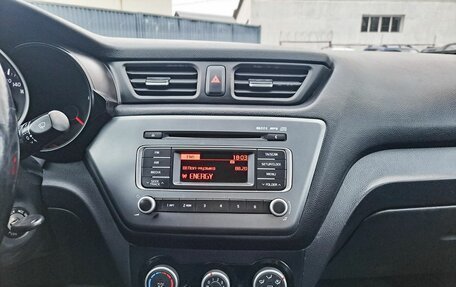 KIA Rio III рестайлинг, 2016 год, 869 000 рублей, 18 фотография