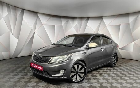 KIA Rio III рестайлинг, 2013 год, 589 000 рублей, 1 фотография