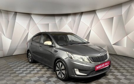 KIA Rio III рестайлинг, 2013 год, 589 000 рублей, 3 фотография