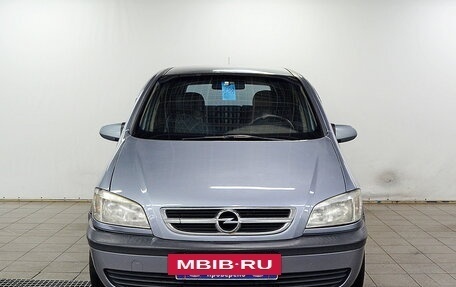 Opel Zafira A рестайлинг, 2003 год, 410 000 рублей, 6 фотография