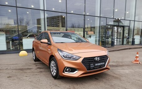 Hyundai Solaris II рестайлинг, 2019 год, 1 449 800 рублей, 3 фотография