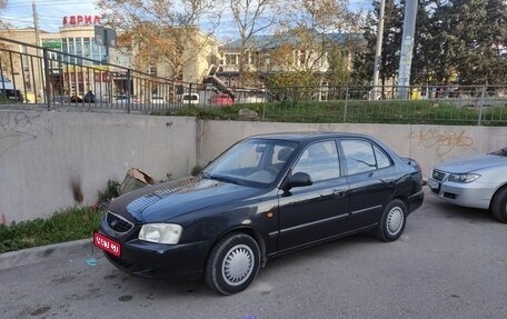 Hyundai Accent II, 2006 год, 385 000 рублей, 1 фотография