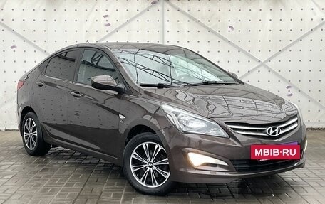 Hyundai Solaris II рестайлинг, 2015 год, 1 250 000 рублей, 2 фотография