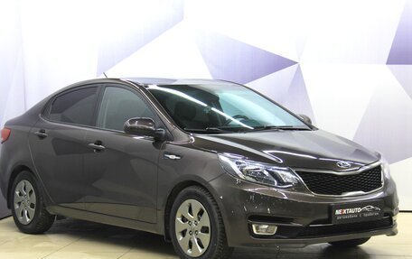 KIA Rio III рестайлинг, 2016 год, 999 600 рублей, 7 фотография