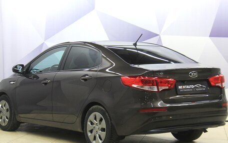 KIA Rio III рестайлинг, 2016 год, 999 600 рублей, 3 фотография