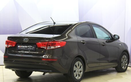 KIA Rio III рестайлинг, 2016 год, 999 600 рублей, 5 фотография