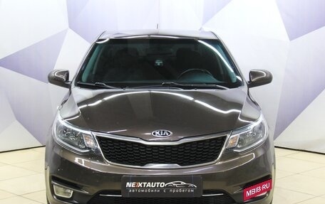 KIA Rio III рестайлинг, 2016 год, 999 600 рублей, 8 фотография