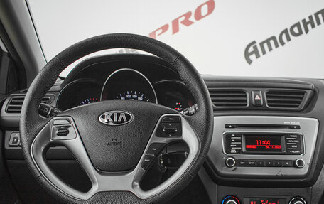 KIA Rio III рестайлинг, 2016 год, 1 060 000 рублей, 11 фотография