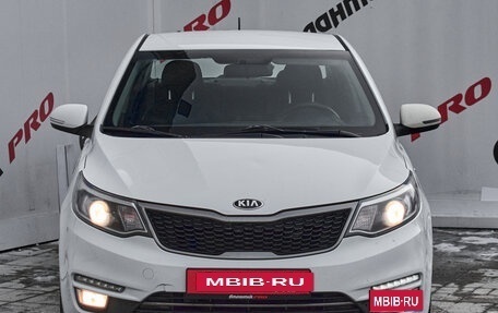 KIA Rio III рестайлинг, 2016 год, 1 060 000 рублей, 2 фотография