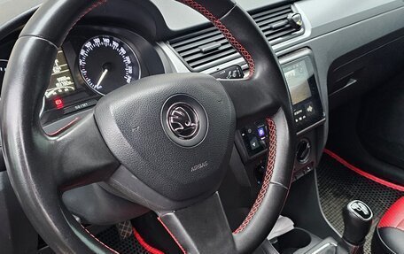 Skoda Rapid I, 2015 год, 890 000 рублей, 23 фотография