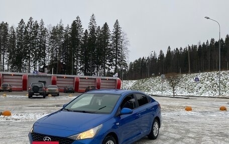 Hyundai Solaris II рестайлинг, 2021 год, 1 500 000 рублей, 11 фотография