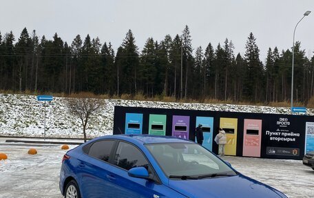 Hyundai Solaris II рестайлинг, 2021 год, 1 500 000 рублей, 23 фотография