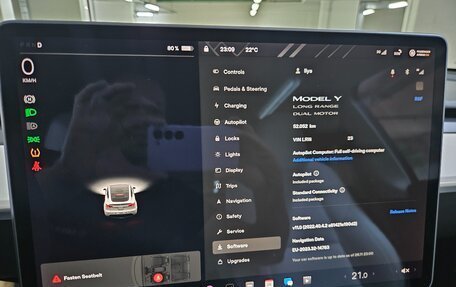 Tesla Model Y I, 2021 год, 4 490 000 рублей, 29 фотография