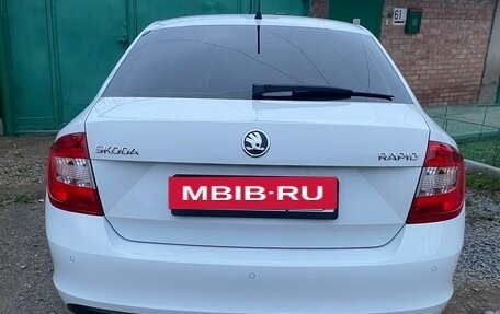 Skoda Rapid I, 2014 год, 1 250 000 рублей, 8 фотография