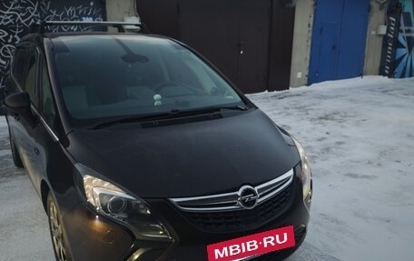 Opel Zafira C рестайлинг, 2013 год, 1 100 000 рублей, 15 фотография