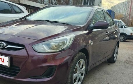 Hyundai Solaris II рестайлинг, 2011 год, 375 000 рублей, 7 фотография