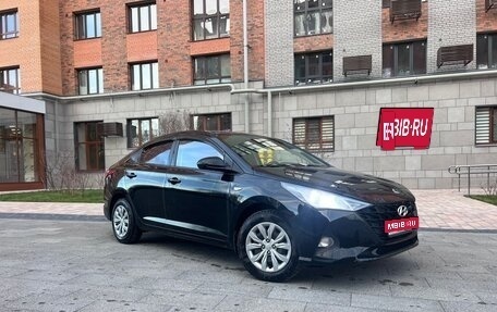 Hyundai Solaris II рестайлинг, 2021 год, 1 400 000 рублей, 1 фотография