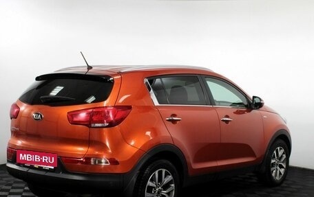 KIA Sportage III, 2014 год, 1 275 000 рублей, 5 фотография