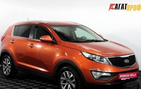 KIA Sportage III, 2014 год, 1 275 000 рублей, 3 фотография