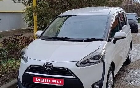 Toyota Sienta II, 2017 год, 1 425 000 рублей, 3 фотография