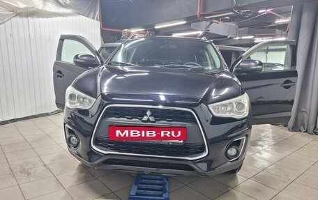Mitsubishi ASX I рестайлинг, 2013 год, 840 000 рублей, 21 фотография