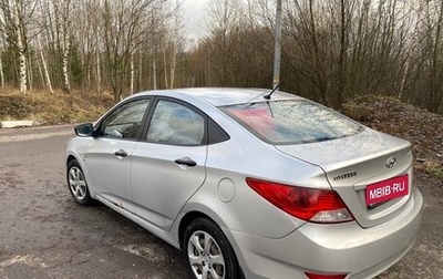 Hyundai Solaris II рестайлинг, 2011 год, 615 000 рублей, 1 фотография