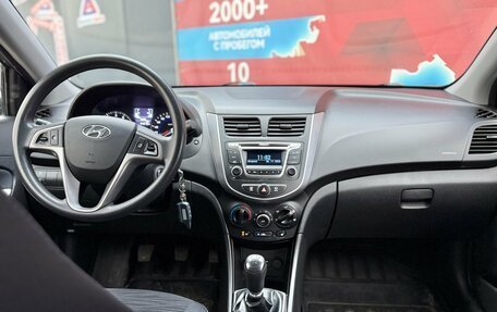 Hyundai Solaris II рестайлинг, 2014 год, 950 000 рублей, 20 фотография