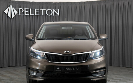 KIA Rio III рестайлинг, 2016 год, 910 000 рублей, 3 фотография