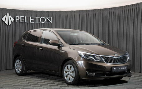 KIA Rio III рестайлинг, 2016 год, 910 000 рублей, 2 фотография