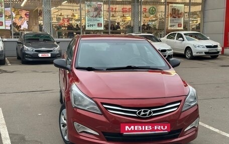 Hyundai Solaris II рестайлинг, 2014 год, 870 000 рублей, 4 фотография