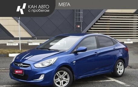 Hyundai Solaris II рестайлинг, 2012 год, 715 000 рублей, 1 фотография