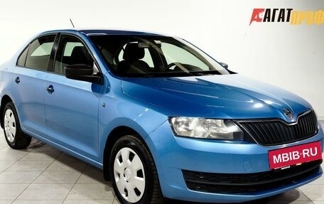 Skoda Rapid I, 2014 год, 870 000 рублей, 3 фотография