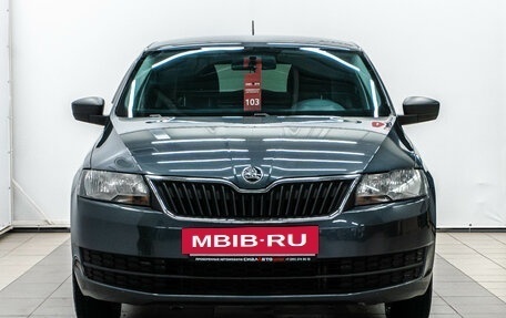 Skoda Rapid I, 2015 год, 799 000 рублей, 2 фотография