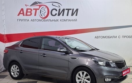 KIA Rio III рестайлинг, 2015 год, 1 050 000 рублей, 1 фотография