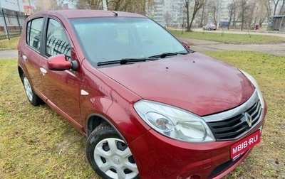 Renault Sandero I, 2012 год, 495 000 рублей, 1 фотография