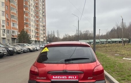 Peugeot 206, 2002 год, 255 000 рублей, 4 фотография