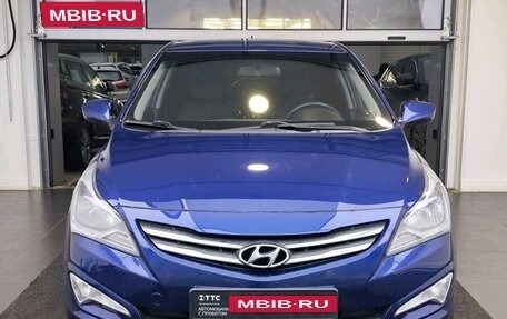 Hyundai Solaris II рестайлинг, 2015 год, 1 000 000 рублей, 2 фотография
