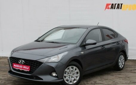 Hyundai Solaris II рестайлинг, 2021 год, 1 635 000 рублей, 1 фотография