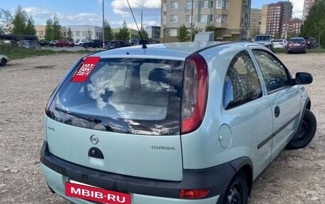 Opel Corsa C рестайлинг, 2001 год, 175 000 рублей, 3 фотография