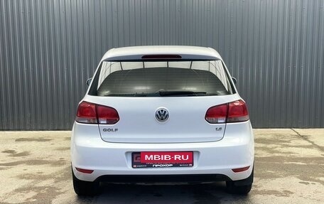 Volkswagen Golf VI, 2011 год, 647 000 рублей, 25 фотография