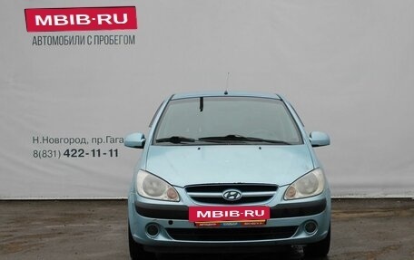 Hyundai Getz I рестайлинг, 2006 год, 429 000 рублей, 3 фотография